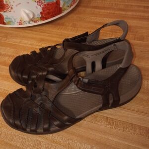 BareTraps Black Strappy Sandals